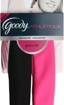 GOODY - Athletique Quick Dry Headwraps - 2 Pack Hot on Sale