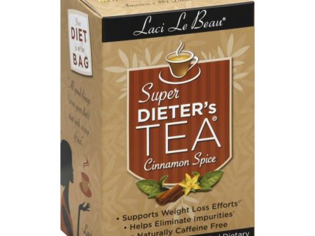 LACI LE BEAU - Super Dieters Tea Cinnamon Spice - 15 Tea Bags Online Sale