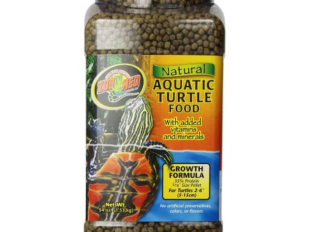 ZOO MED - Aquatic Turtle Food Growth Formula - 54 oz. (1.53 kg) on Sale