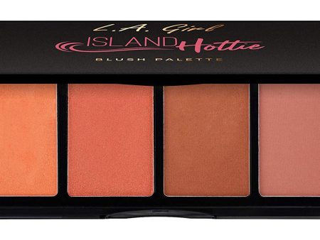 L.A. GIRL - Fanatic Blush Palette Island Hottie - 4.6 oz. (130 g) Hot on Sale