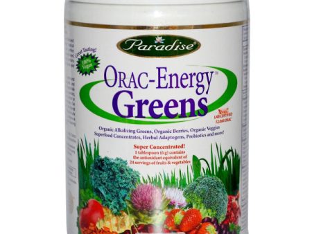 PARADISE - ORAC-Energy Greens - 182 g Online Sale