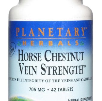 PLANETARY HERBALS - Horse Chestnut Vein Strength 705 mg - 42 Tablets Online