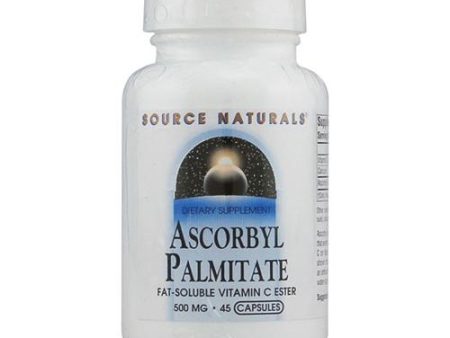 SOURCE NATURALS - Ascorbyl Palmitate - 45 Capsules Online Hot Sale