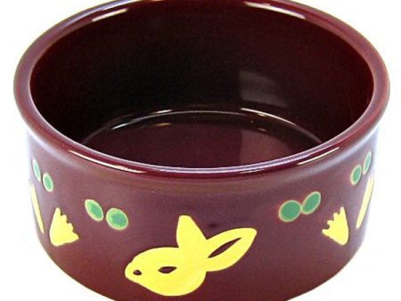 KAYTEE - Paw-Print PetWare Bunny Bowl - 4.25  Diameter on Sale