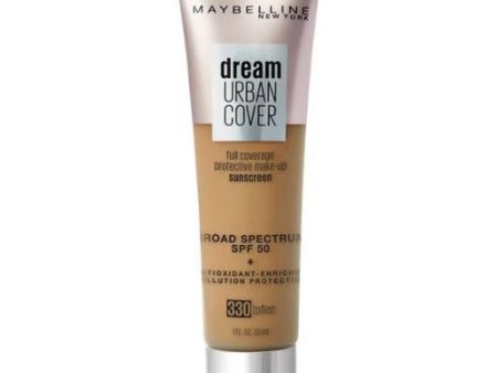 MAYBELLINE - Dream Urban Cover Flawless Coverage Foundation Truffle - 1 fl oz (30 ml) Online now