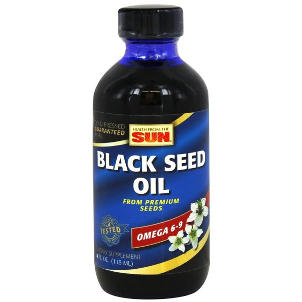 HEALTH FROM THE SUN - Black Seed Oil - 4 fl. oz. (118 ml) For Cheap