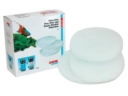 EHEIM - Fine Filter Pad for Classic External Filter 2215  White - 3 Pads Hot on Sale