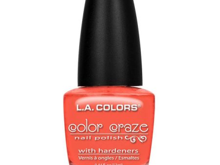 L.A. COLORS - Color Craze Nail Polish Hottie - 0.44 fl. oz. (13 ml) For Discount