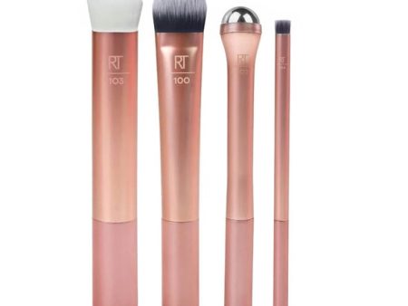 REAL TECHNIQUES - Prep & Prime Makeup Brush Set - 4 Count Online now