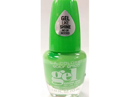 L.A. COLORS - Color Craze Extreme Shine Gel Polish CNP747 Refresh - 0.44 fl. oz. (13 ml) For Sale