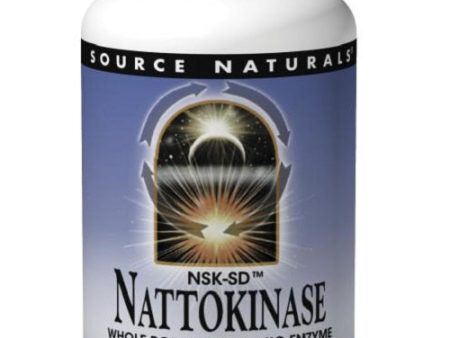 SOURCE NATURALS - Nattokinase (NSK-SD) 33 mg - 60 Softgels For Sale