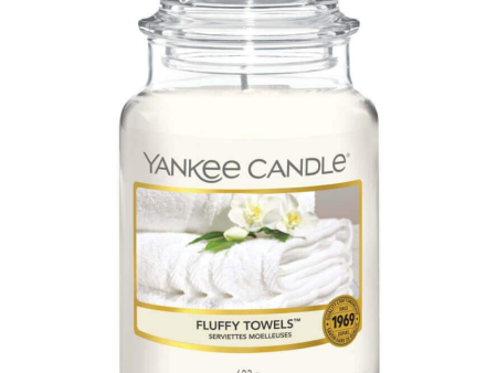 Yankee Candle Fluffy Towels Large Jar Candle Sale