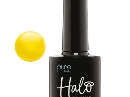 Halo Stained Glass Yellow Gel Polish 8ml on Sale