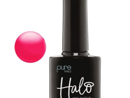 Halo Stained Glass Neon Pink Gel Polish 8ml For Cheap