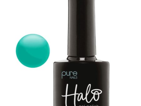 Halo Stained Glass Teal Gel Polish 8ml For Cheap