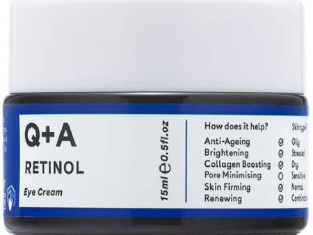 Q+A Retinol Eye Cream 15ml Sale