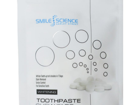 Smile Science Harley Street Whitening Toothpaste Tablets 60 Tablets Supply