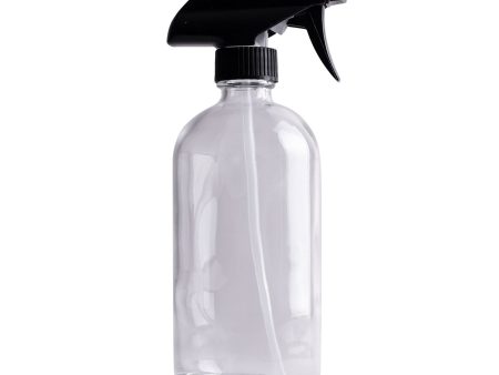 Clear Glass Bottle w  Utility Trigger Spray For Discount