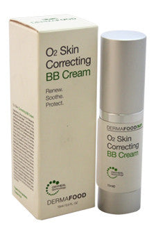 dermafood o2 skin correcting bb cream - ivory by lashfood Supply