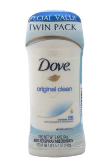 original clean anti-perspirant deodorant twin pack by dove -For -For Women For Cheap