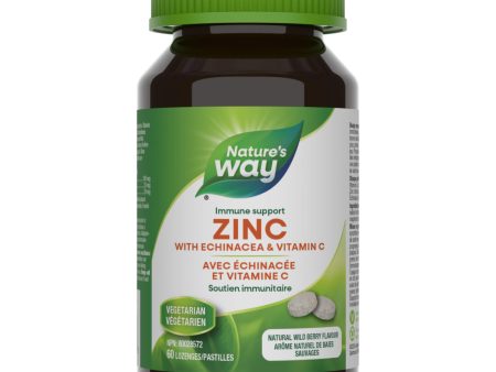 (GWP) Zinc w  Echinacea & Vitamin C (Wildberry Flavour) For Sale