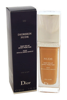 diorskin nude skin glowing makeup spf 15 - # 040 honey beige by christian dior -For -For Women Supply