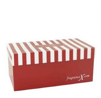 gift box fragrancex two piece maroon and white striped gift box 8 x 4 x 3.5 -For Women Online