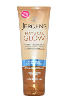 natural glow firming medium tanning lotion by jergens -Unisex Online