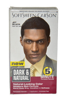 5 minute permanent haircolor # jet black by dark & natural -For Men on Sale