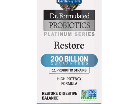 Dr. Formulated Probiotics Restore 200 bill. (shelf stable) Discount