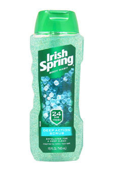 deep action scrub body wash by irish spring -Unisex Sale