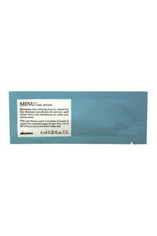 minu illuminating colour enhancing serum sachet kit by davines -Unisex Online