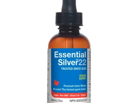 Premium Ionic Silver 22ppm w Dropper Extra Strength Online Hot Sale