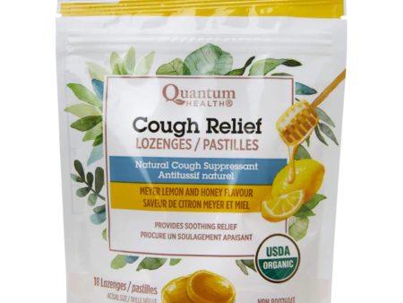 Organic Cough Relief Lozenges ~ Meyer Lemon & Honey Hot on Sale