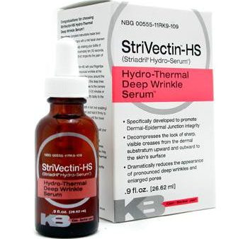 klein becker strivectin - hs (hydro-thermal deep wrinkle serum) 817777009408+ 25ml 0.9oz For Sale