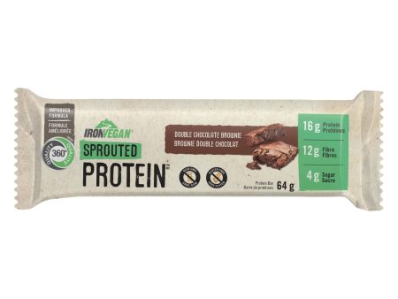 Sprouted Protein Bar - Double Chocolate Brownie For Discount