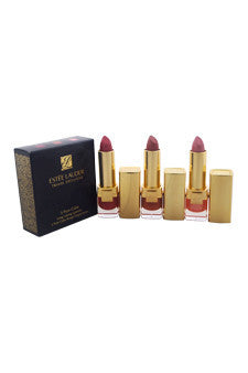 3 pure color long lasting lipsticks by estee lauder -For -For Women Discount