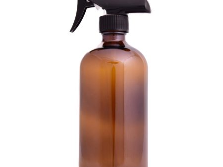 Amber Glass Bottle with Utility Trigger Spray Sale