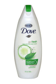 go fresh cool moisture body wash with nutrium moisture cucumber&green tea scent by dove -Unisex For Discount