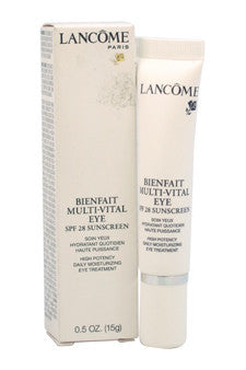 bienfait multi-vital eye spf 28 sunscreen high potency daily moisturizing eye tr by lancome Sale