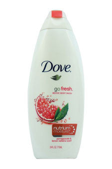 go fresh revive body wash with nutrium moisture pomegranate & lemon verbena scen by dove -Unisex Sale