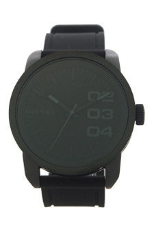 dz1446 black silicone strap watch by diesel -For Men Fashion