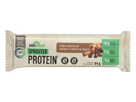 Sprouted Protein Bar - Peanut Chocolate Chip Fashion