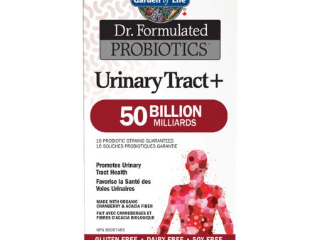 Dr. Formulated Probiotics Urinary Tract+ 50 Billion CFU Shelf-Stable Fashion