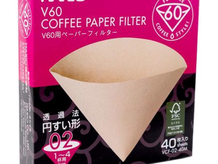 Hario V60-02 Brown Paper Filters For Cheap