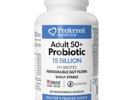 Adult 50+ Probiotic 15 Billion - Shelf Stable For Discount