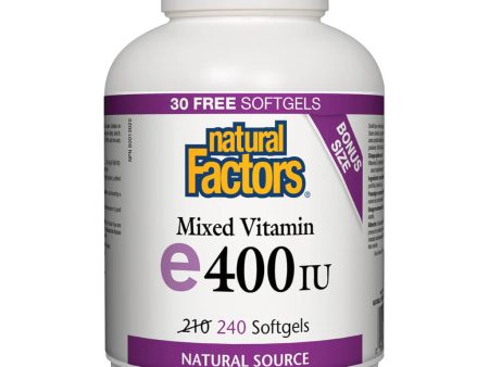 Vitamin E Mixed 400 IU, Natural Source Online